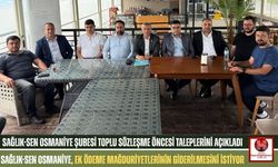 Sağlık-Sen Osmaniye Şubesi Toplu Sözleşme Öncesi Taleplerini Açıkladı