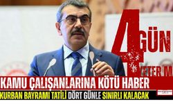 Kurban Bayramı Tatili Dört Günle Sınırlı Kalacak
