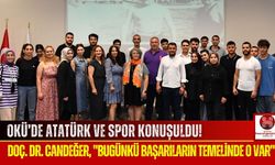 OKÜ'de Doç.Dr. Candeğer, Atatürk'ün Spora Verdiği Önemi Anlattı!