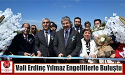 Vali Erdinç Yılmaz Engellilerle Buluştu