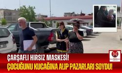 Tanınmamak İçin Çarşafa Bürünen Hırsız, Ekipler Tarafından Yakalandı!