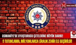 Osmaniye Emniyeti'nden Büyük Başarı! 30 Günde 49 Tutuklama!