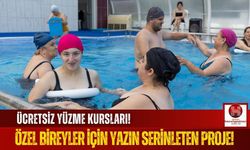 Engelsiz Yaşam Parkı’nda Yüzme Keyfi!