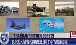 1 Haziran Ne Günü! Türk Hava Kuvvetleri 114 Yaşında!