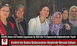 Kadirli’de Kadın Buluşmaları Köylerde Devam Ediyor