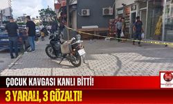 Çocuk Kavgasına Büyükler Karıştı! 3 Kişi Yaralandı!