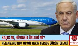 Netanyahu’nun Uçağı Bakın Nerede Görüntülendi: Kaçış mı, Güvenlik Önlemi mi?