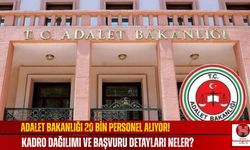 Adalet Bakanlığı 20 Bin Personel Alıyor! Kadro Dağılımı ve Başvuru Detayları Neler?