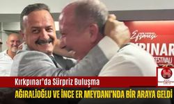 Kırkpınar’da Sürpriz Buluşma.. Ağıralioğlu ve İnce Er Meydanı’nda Bir Araya Geldi