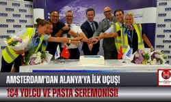 Amsterdam ile Alanya'yı Birleştiren Uçuş Gerçekleştirildi!