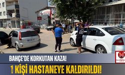 Bahçe'de Korkutan Trafik Kazası!