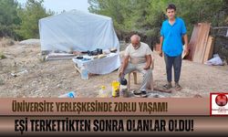 Üniversite Yerleşkesinde Yaşıyor! Zorlu Yaşamın Arkasında Yatanlar!