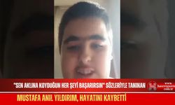 "Sen Aklına Koyduğun Her Şeyi Başarırsın" Sözleriyle Tanınan Mustafa Anıl Yıldırım, Hayatını Kaybetti