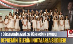 Bir Öğretmen, 39 Öğrenci! Depremin Yaralarını Bir Bir Sardılar!