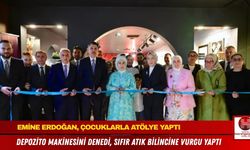 Emine Erdoğan, Çocuklarla Atölye Yaptı, Depozito Makinesini Denedi, Sıfır Atık Bilincine Vurgu Yaptı