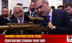 Savunma Sanayiinde Kritik Ziyaret, Fidan’dan MKE Standına Yakın Takip