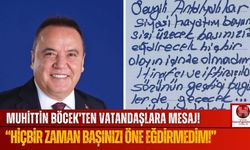 Tutuklu Belediye Başkanı Böcek'ten Sosyal Medyada Şok Açıklama!