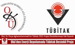 Okü’den Enerji Depolamada Tübitak Destekli Proje