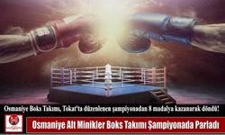 Osmaniye Alt Minikler Boks Takımı Şampiyonada Parladı