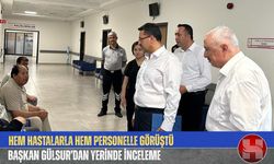 Bahçe Devlet Hastanesi’nde yoğun gün
