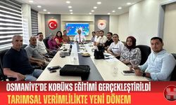 Osmaniye’de Tarımda Dijital Dönem KOBÜKS Eğitimi Verildi