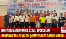 Osmaniyeli Gençler, Şampiyonada Fırtına Gibi Esti!