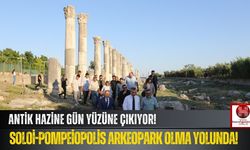 Soloi-Pompeiopolis Arkeopark Olma Yolunda İlerliyor!