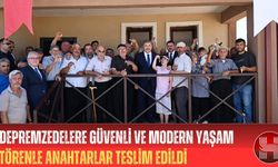 Osmaniye Düziçi'nde Deprem Konutları Hak Sahiplerine Teslim Edildi
