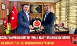 Düziçi Kaymakamı Kadir Yurdagül, Yarbaşı Belediye Başkanı Ökkeş Aksoy’u Ziyaret Etti