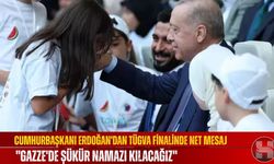 Cumhurbaşkanı Erdoğan'dan TÜGVA Finalinde Net Mesaj, ''Gazze'de Şükür Namazı Kılacağız''