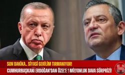 Siyasi Gerilim Tırmanıyor! Cumhurbaşkanı Erdoğan'dan Özel'e 1 Milyonluk Dava Sürprizi!