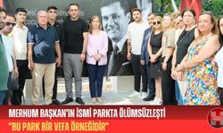 Ferdi Zeyrek’in Adı  Hatay'daki Parkta Yaşayacak
