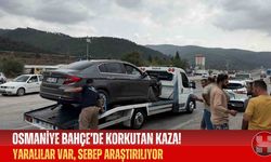 Osmaniye Bahçe’de Feci Çarpışma 3 Kişi Yaralandı!