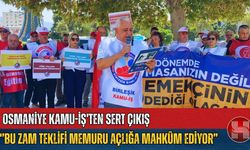 Osmaniye’de Kamu-İş sahada: “Yüzde 10 zam değil, insanca yaşam istiyoruz”
