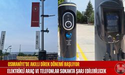 Osmaniye’de Akıllı Direk Dönemi Başlıyor, Elektrikli Araç ve Telefonlar Sokakta Şarj Edilebilecek