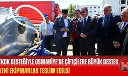 Osmaniye’de Üreticilere 50 Römork ve 30 Sulama Tankeri Dağıtıldı