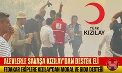 Osmaniye'deki Orman Yangınına Müdahale Sürerken Kızılay Ekipleri Sahada