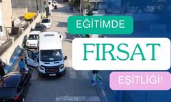 Adana'nın kırsal kesiminde okuyan öğrenciler servise kavuştu