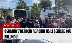 Son Dakika! Osmaniye'de İncir Ağacına Asılı Şekilde Ölü Bulundu!