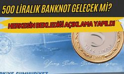 500 Tl'lik Banknot Geliyor Mu? Herkesin Beklediği Açıklama Geldi