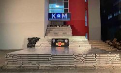 Adana’da 105 bin paket kaçak sigara ele geçirildi: 1 tutuklama