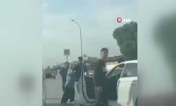 Adana’da trafikte yumruk yumruğa kavga: O anlar kamerada