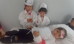 Anamur’da miniklerden Kızılay Haftası’na anlamlı etkinlik