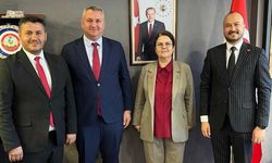 Başkanlardan, Osmaniye Milletvekili Yanık'a Nezaket Ziyareti
