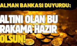 Bu Kez Almanlar Açıkladı! Altın Bu Rakama Kadar Çıkabilir