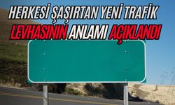 Herkesi Şaşırtan Yeni Trafik Levhası Ortaya Çıktı: İşte Tuhaf Anlamı