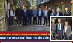 Osmaniye'de Seçim Öncesi Taksici Esnafı İle Dikkat Çeken Buluşmalar