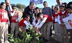 Osmaniye’de 24 Kasım Öğretmenler Günü Hatıra Ormanı’na 500 fidan dikildi