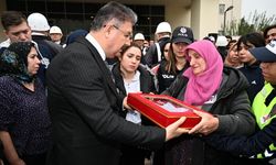 Osmaniye’de şehit polis Faruk Şahin için tören düzenlendi