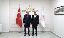 AK Parti Osmaniye Milletvekili Seydi Gülsoy’dan Kadirli Kaymakamı Erdinç Dolu’ya Ziyaret